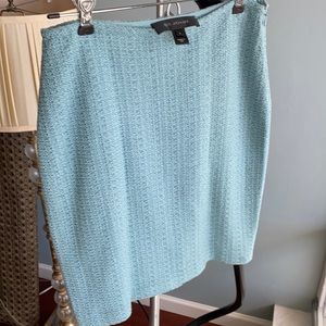 St. John skirt light green blue size 2
